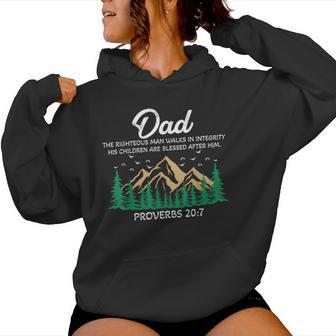 Christian Dad Religious Proverbs 20 Women Hoodie - Thegiftio UK