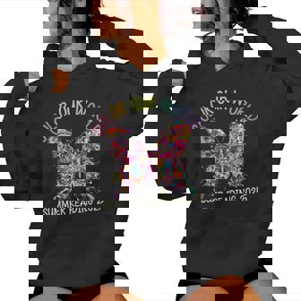 Color Our World Summer Reading Program 2025 Butterfly Women Hoodie - Monsterry