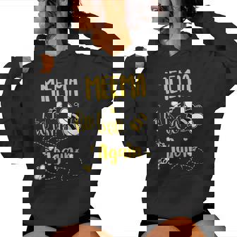 Coming Meema Again To Bee Pregnancy Announcement Mother's Women Hoodie - Monsterry