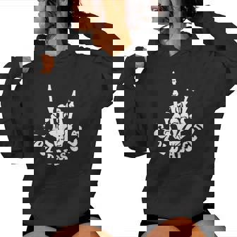 Cool Dads Club Father's Day From Daughter Son Groovy 2 Sided Women Hoodie | Mazezy