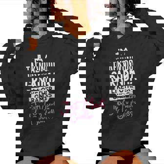 Cool Taekwondo Grandma Women Hoodie - Thegiftio