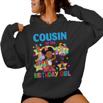 Cousin Of Birthday Girl Gracie Birthday Dolls Girl Party Women Hoodie - Thegiftio UK