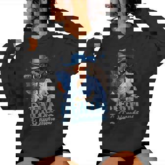 Cowgirl Melanin Western Rodeo Girls Women Hoodie - Thegiftio