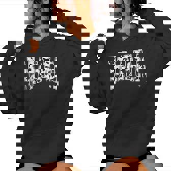 Cute Cow Mama Farm Matching Family Birthday Women Hoodie | Mazezy