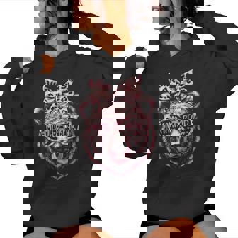 Cute Mama Bear Mom Mommy Child Women Hoodie - Monsterry
