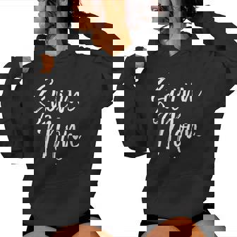 Cute Swimming Mom Mother's Day For Swimmers Swim Mom Women Hoodie - Thegiftio UK