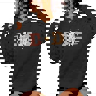 Dad Mom Daisy Wild Flower Bloom One 1St Birthday Wild One Women Hoodie - Thegiftio