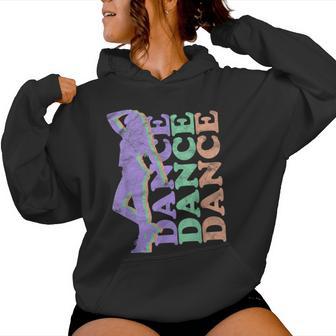 Dance Lover Retrointage Es O Niñas Sudadera con capucha para mujer - Regaloses