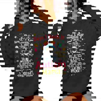 Some Days It Rock Me Autism Mama Life Some Days I Rock It Women Hoodie - Monsterry