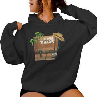 Debi Frog Tirar Mas Fotos Retro 2025 For Women Women Hoodie - Thegiftio UK