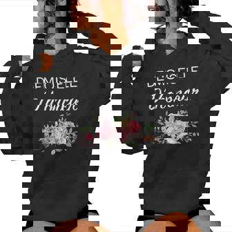 Demoiselle Honneur Cadeau Evjf Fille Humour Drôle Mariage Sweat à capuche femme - Cadeauxyz