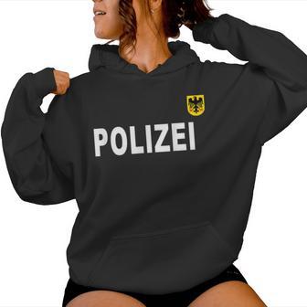 Disfraz De Policía Alemana Para Hombre Y Niños Sudadera con capucha para mujer - Regaloses