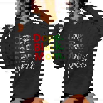 Dope Black Mom Junenth History Dope Black Women Hoodie - Monsterry
