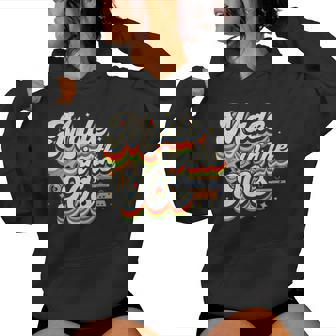 Fait Les Années 90 Groovy Retrointage 80S Thème Classique Années 90 Sweat à capuche femme - Cadeauxyz