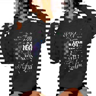 Family Rest In Peace Mom You Are Always In My Heart Women Hoodie - Monsterry