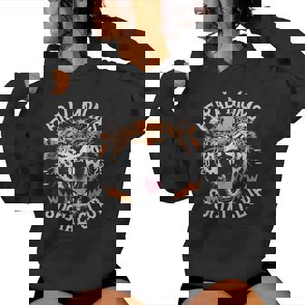 Feral Moms Social Club Leopard Happy Mother's Day Mom Mommy Women Hoodie | Mazezy