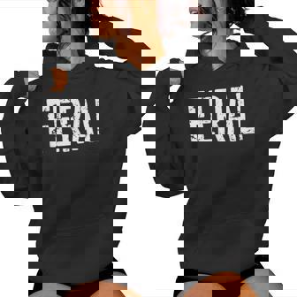Feral Retro Vintage Feral Saying Quote Women Women Hoodie - Thegiftio UK