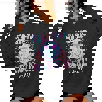 Field Day Field Trip Vibes Fun Day Groovy Teacher Student Women Hoodie - Thegiftio UK