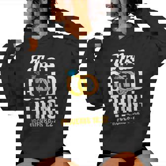 He Who Finds A Wife Finds A Good Thing Christian Marriage Women Hoodie - Monsterry