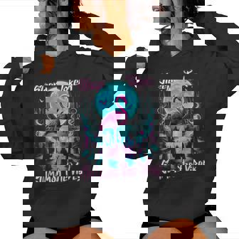 Flamingo Ritual Sleep Token Aesthetic Moon Vibes Women Hoodie - Thegiftio
