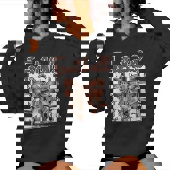 Football Mimi Coquette Bow Sport Grandma Game Women Hoodie - Thegiftio