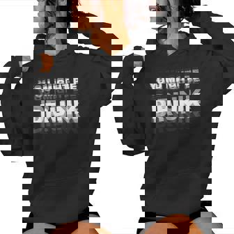 Drinking Humor You Might Be Drunk レディースパーカー - Kawaiitshirt