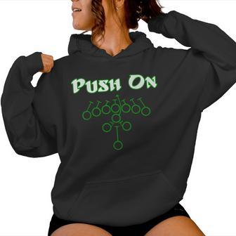Eagles Push On Tactics Lover For Women Women Hoodie - Thegiftio UK