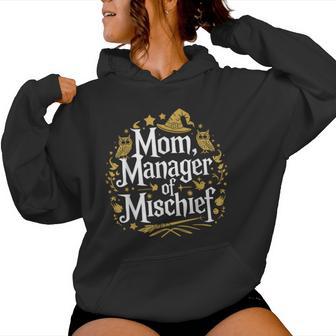 Magical Mom Manager Of Mischief Mother's Day Women Hoodie - Thegiftio UK
