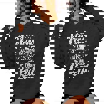 Mama Just Wants To Read Reading Mom Women Hoodie - Thegiftio