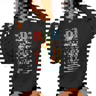 Mom Of 3 Boys 1 Girl Mother Wife Family Women Hoodie - Thegiftio