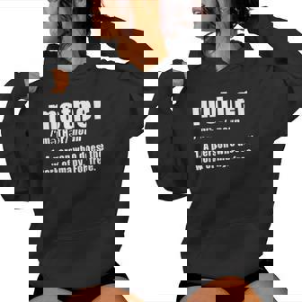 Mom Definition Women Hoodie | Mazezy