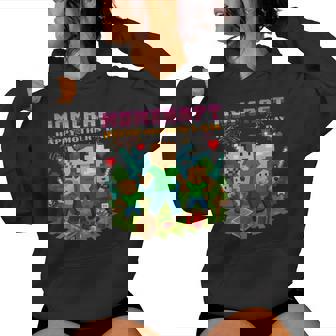 Momcraft Gamer Happy Mother Day Women Hoodie | Mazezy