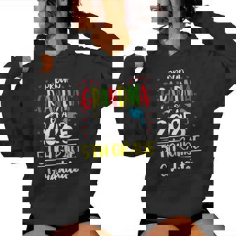 Proud Grandma Of A Class Of 2025 5Th Grade Graduate Women Hoodie | Mazezy