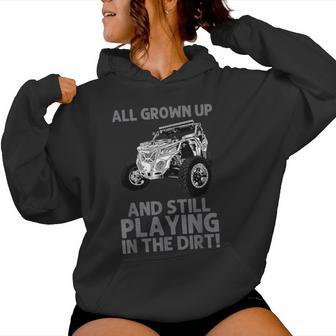 Sxs For Offroading Utv Side By Side Women Hoodie - Thegiftio UK
