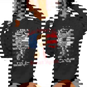 Trump Mother's Day Make Mother's Day Great Again Women Hoodie - Monsterry
