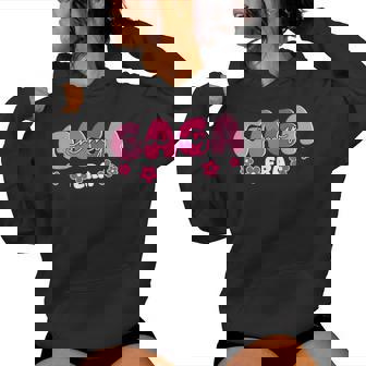 In My Gaga Era Sarcastic Groovy Retro Women Hoodie - Thegiftio UK