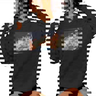 Girl On It 「ソファの上のセクシーなビキニモデル」 レディースパーカー - Kawaiitshirt