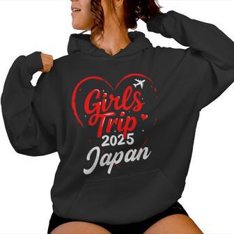 Girls Trip Japan 2025 Vacation Weekend Birthday Squad Women Hoodie - Thegiftio UK