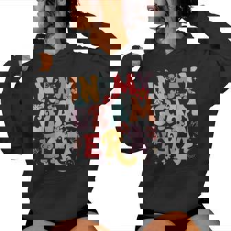In My Gram Era Groovy Retro Butterfly Women Women Hoodie - Thegiftio