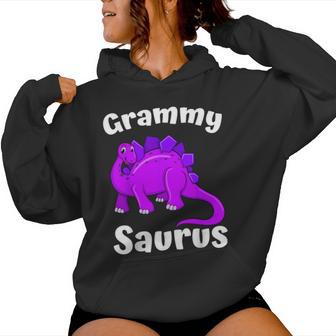 Grammysaurus Grammy Dinosaur Lover Dino Mother's Day Women Hoodie - Thegiftio UK