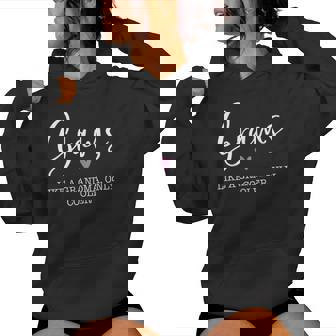 Grams Like A Grandma Only Cooler Heart Mother's Day Grams Women Hoodie - Monsterry