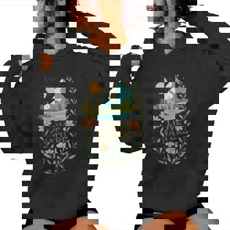 Graphique Love Nature De Message Écologique Sweat à capuche femme - Cadeauxyz