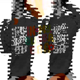 Groovy In My Bubba Era Mom Grandma Women Hoodie - Monsterry