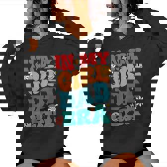 Groovy Retro In My Girl Dad Era Daddy Father's Day Women Hoodie - Monsterry
