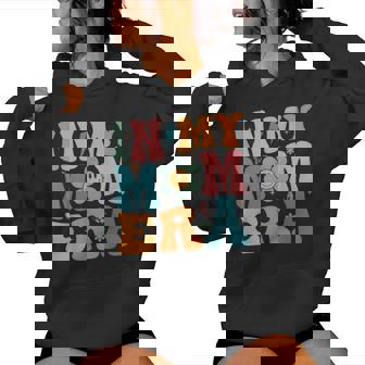 Groovy Retro In My Mom Era Mama Mother's Day Women Hoodie | Mazezy