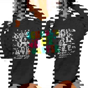 Groovy School's Out Forever Retirement 2025 Retired Teacher Women Hoodie - Thegiftio