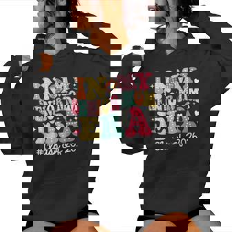 Groovy In My Senior Mom Era Class Of 2026 Senior Mom 2026 Women Hoodie - Thegiftio