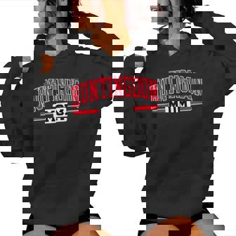 Huntingdon College Mom Mother's Day Family Vintage Mother Women Hoodie | Mazezy