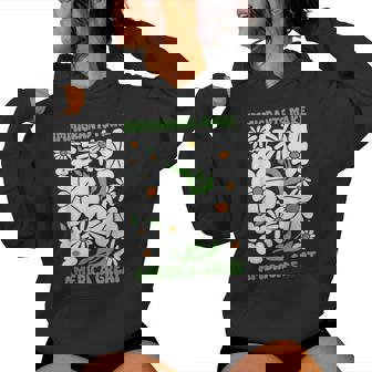 Immigrants Make America Great Floral Flower Human Rights Women Hoodie - Thegiftio