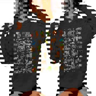 Italian-Brainrot Ai Generated Animals Gen Z Youth Women Hoodie - Thegiftio UK